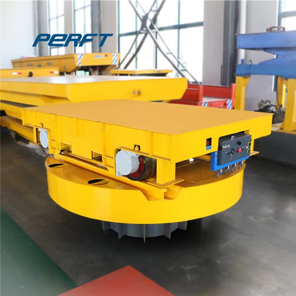 turntable transfer cart for coils material foundry plant 120t